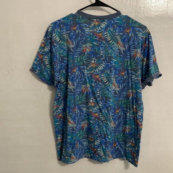 Free planet blue tropical tee size large - Picture 6 of 6